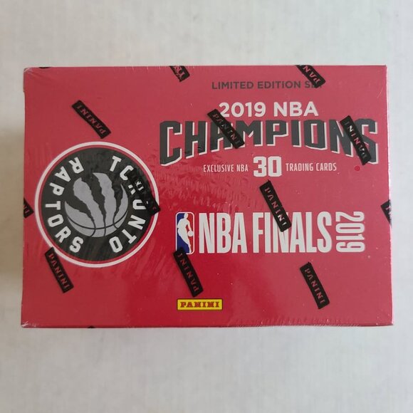 Panini 2019 NBA Champions Toronto Raptors Limited Edition Team Set Card Box NEW - Picture 3 of 6
